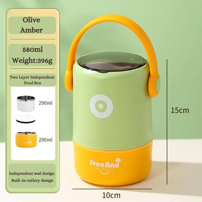 Lunch Box Single Compartment 6597D(580ML)
