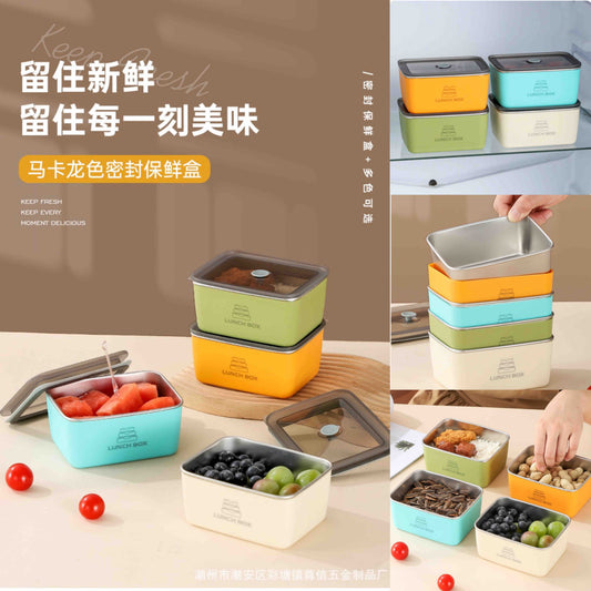 Mini steel lunch box