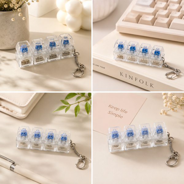 Keyboard Clicker Keychain