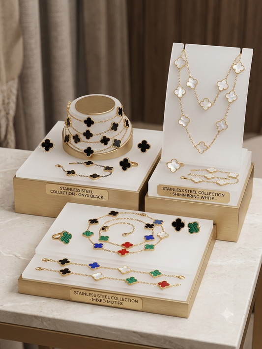4-Piece Jewellery Set – Anti-Tarnish