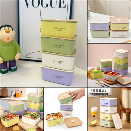 Pastel Steel Mini Lunch Box