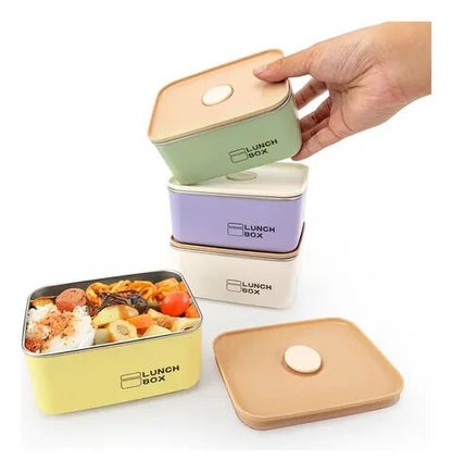 Pastel Steel Mini Lunch Box