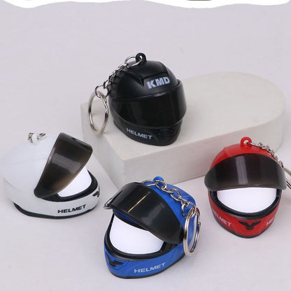 Helmet Led Keychain