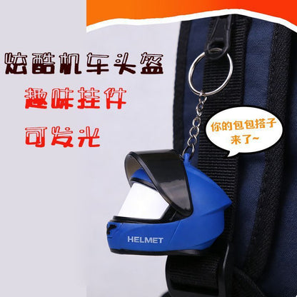 Helmet Led Keychain