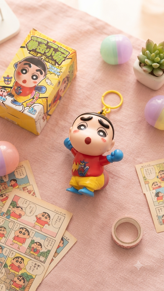 Shinchan Bum Toy Keychain