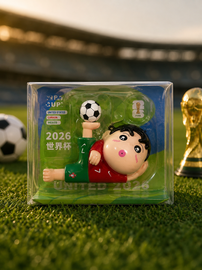 Shinchan Football Action Figure