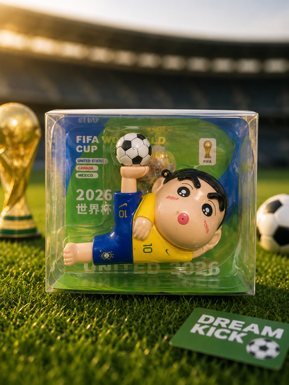 Shinchan Football Action Figure