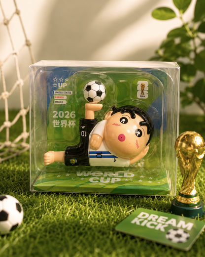 Shinchan Football Action Figure