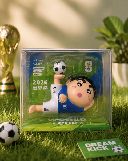 Shinchan Football Action Figure
