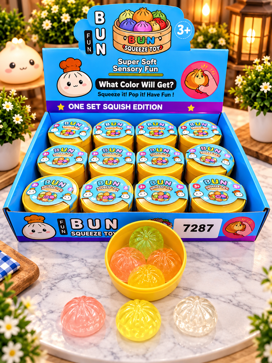 Dumpling mini squishy set of 3