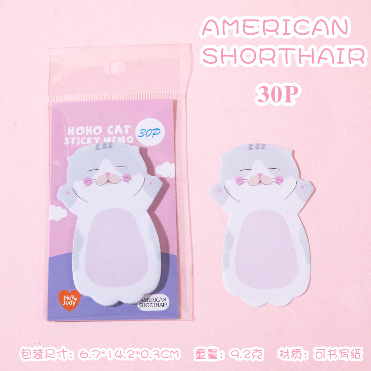 Hoho Cat Sticky Notes