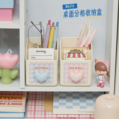 Pastel Gingham Organiser