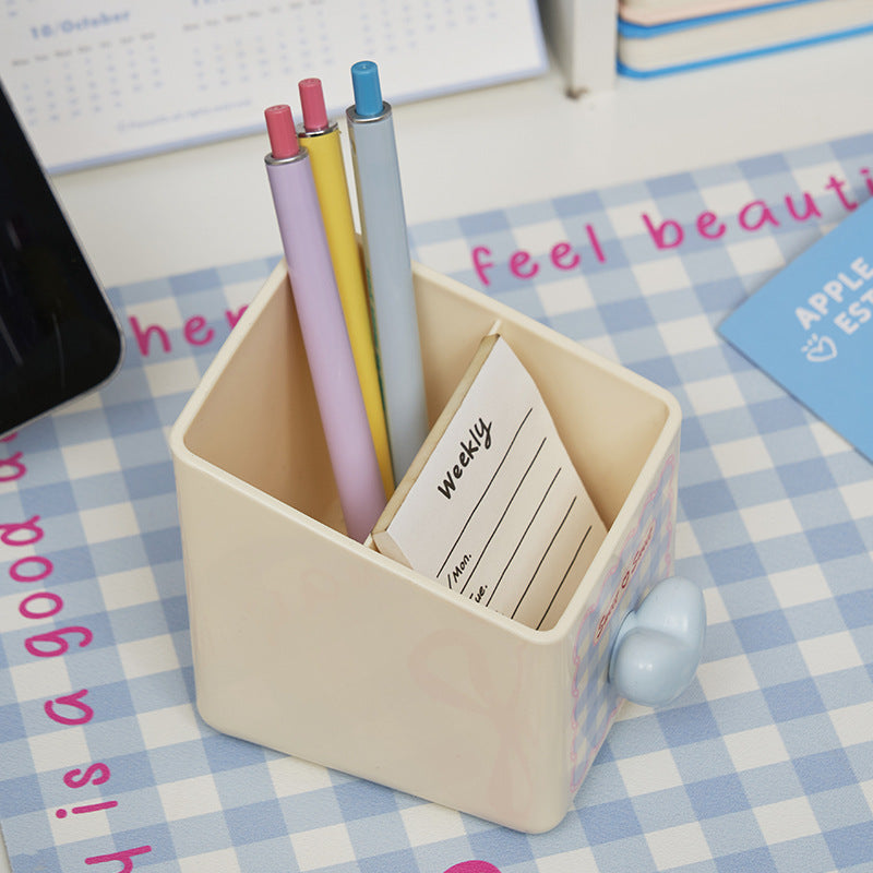 Pastel Gingham Organiser