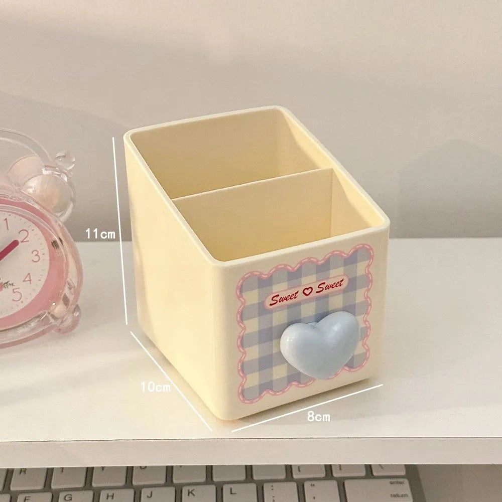 Pastel Gingham Organiser