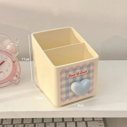 Pastel Gingham Organiser