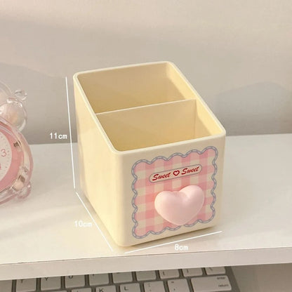 Pastel Gingham Organiser