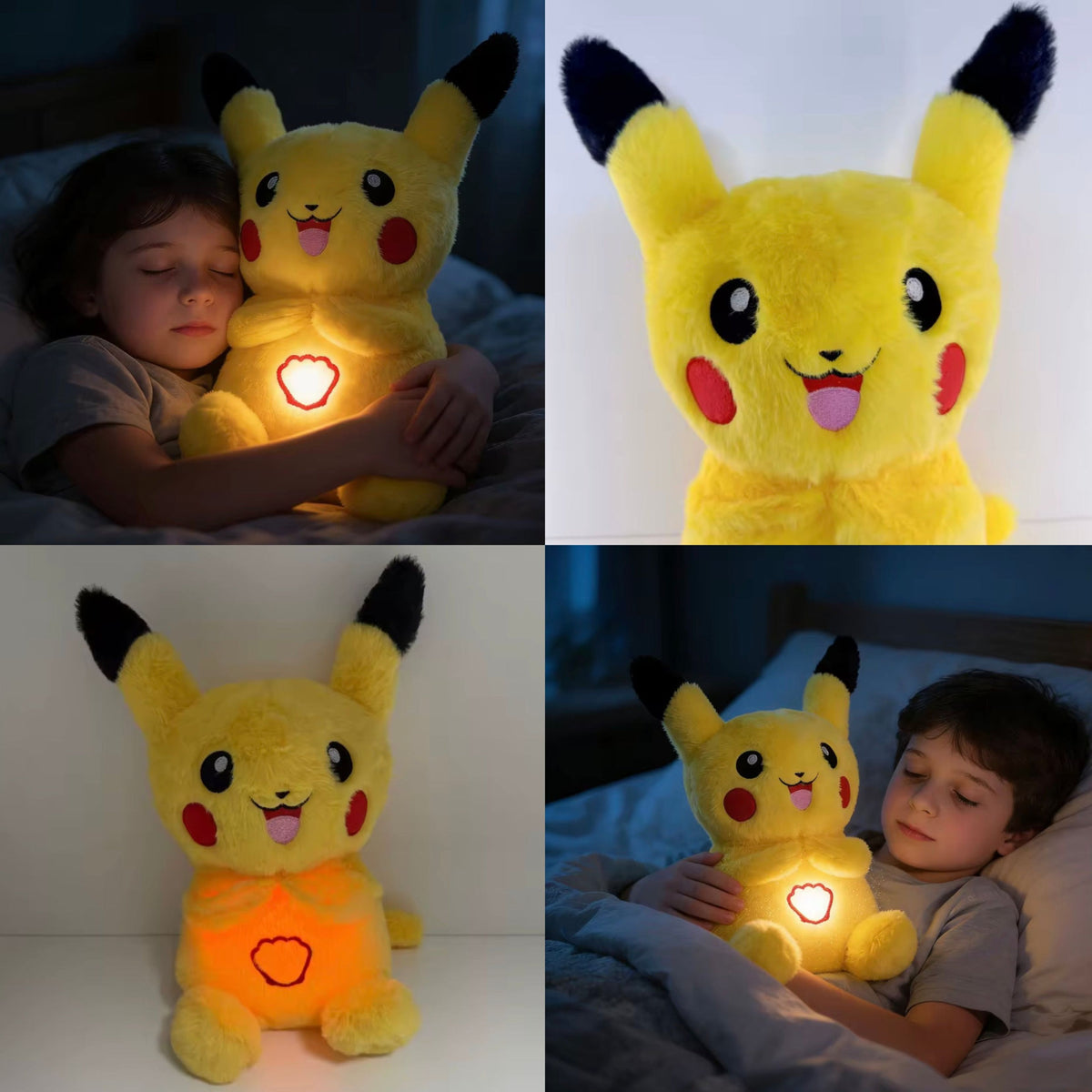 Pikachu Breathing Soft Toy