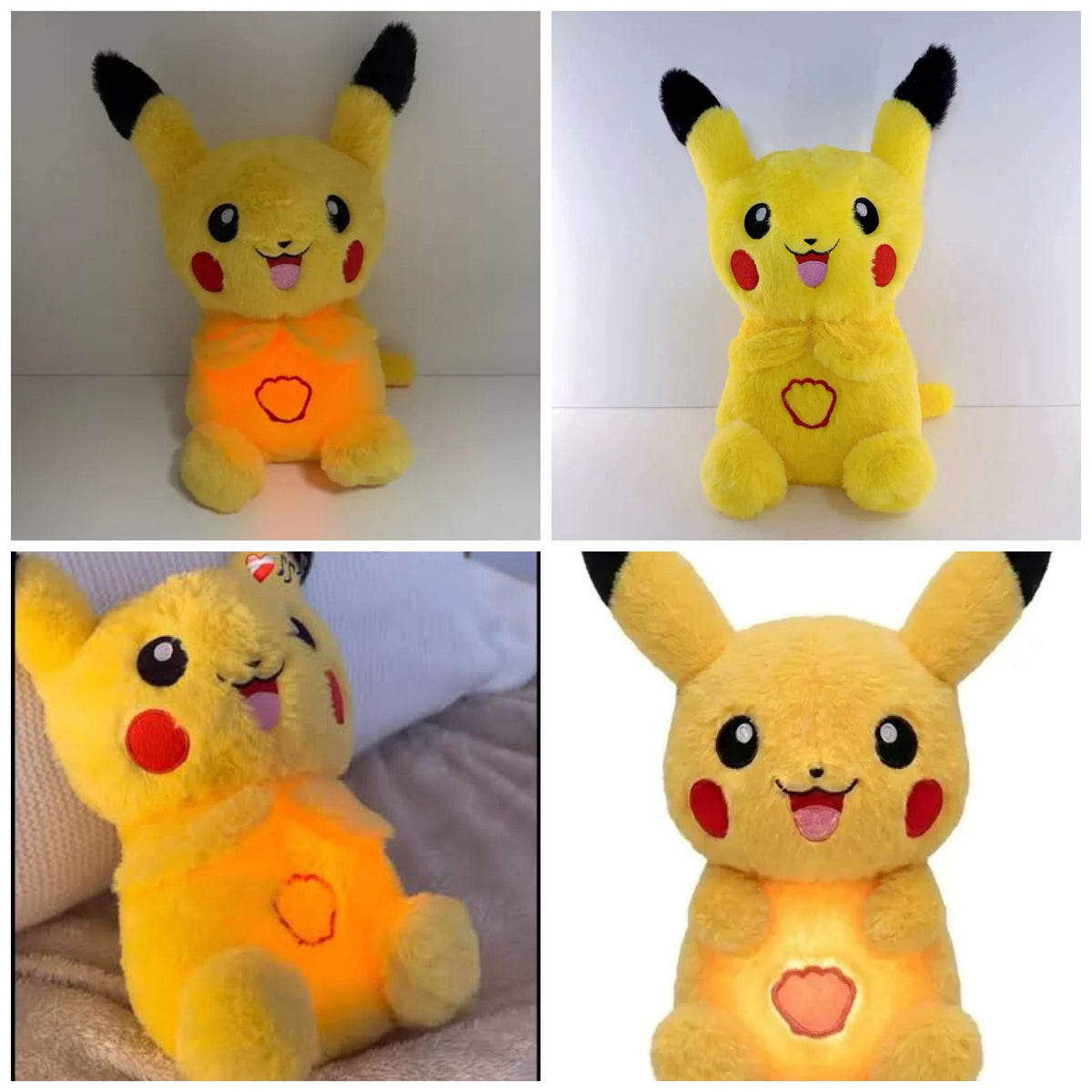Pikachu Breathing Soft Toy