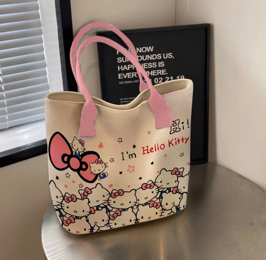 Hello Kitty Canvas Tote Bag