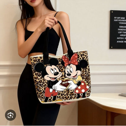 Disney Mickey & Mouse Canvas Tote Bag