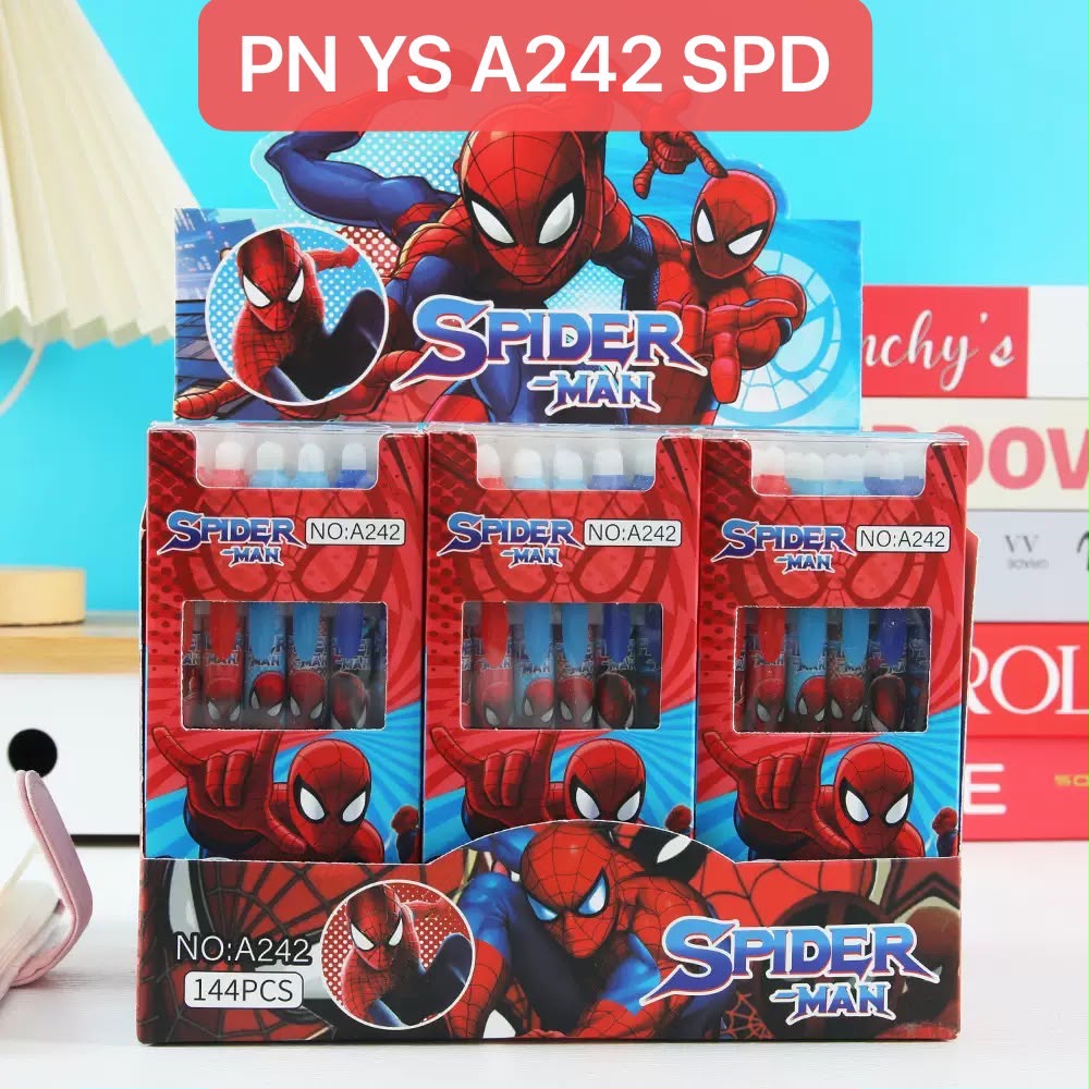 Spiderman Erasable Pens(12 Pcs)