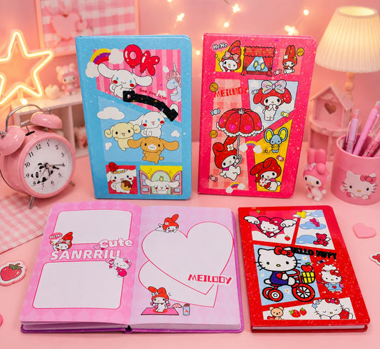Kuromi Theme A5 Diary
