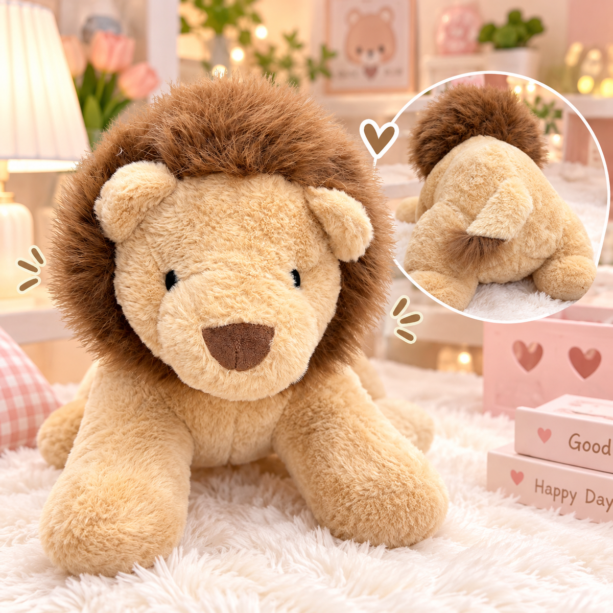 Lion Plush Toy 45cm