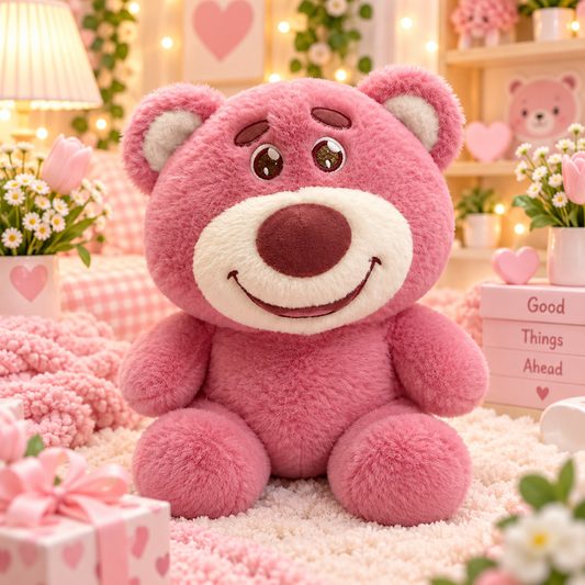 Lotus Bear Plush Toy