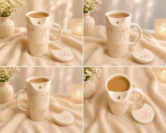 Pink Bow Tumbler