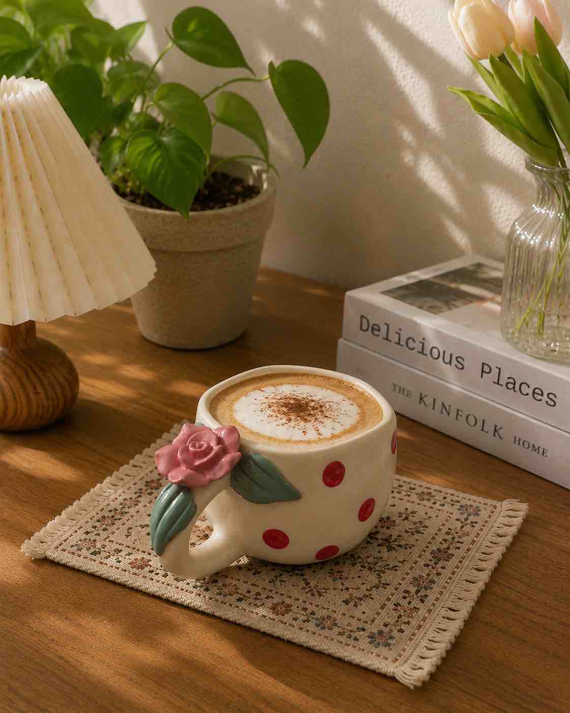 Red Rose Mug
