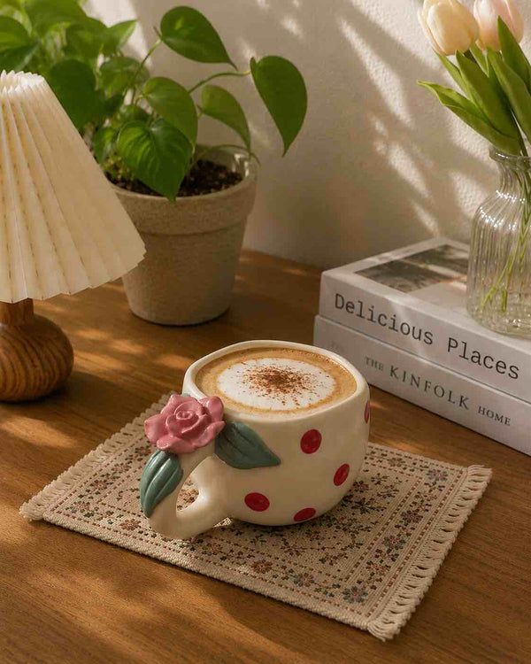 Red Rose Mug