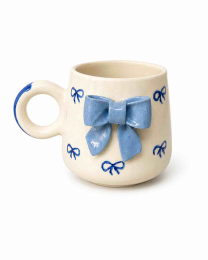 Blue Bow Mug