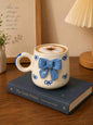 Blue Bow Mug