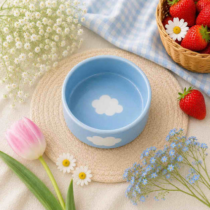 Sky Blue Ceramic Bowl
