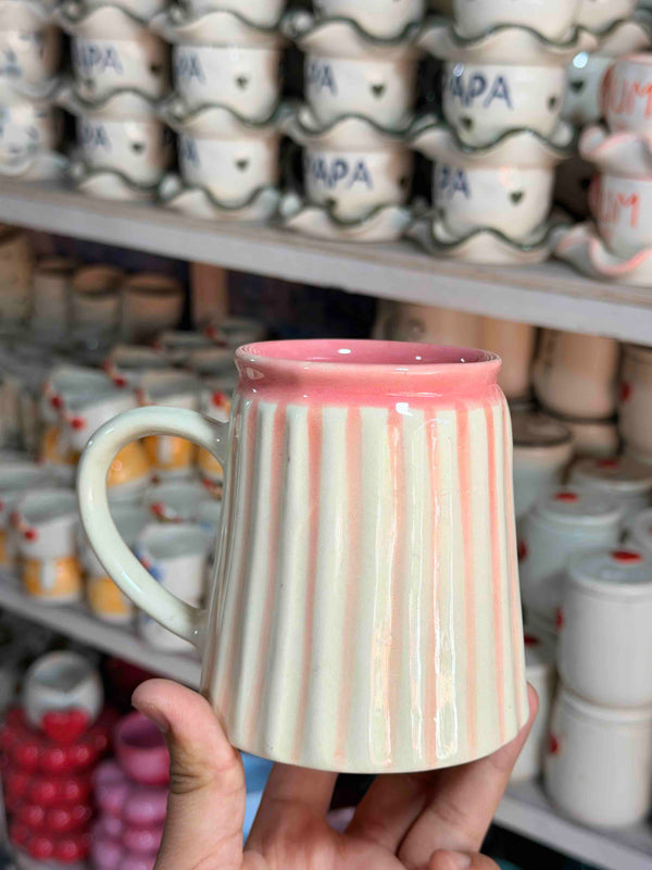 White Engraved Mug