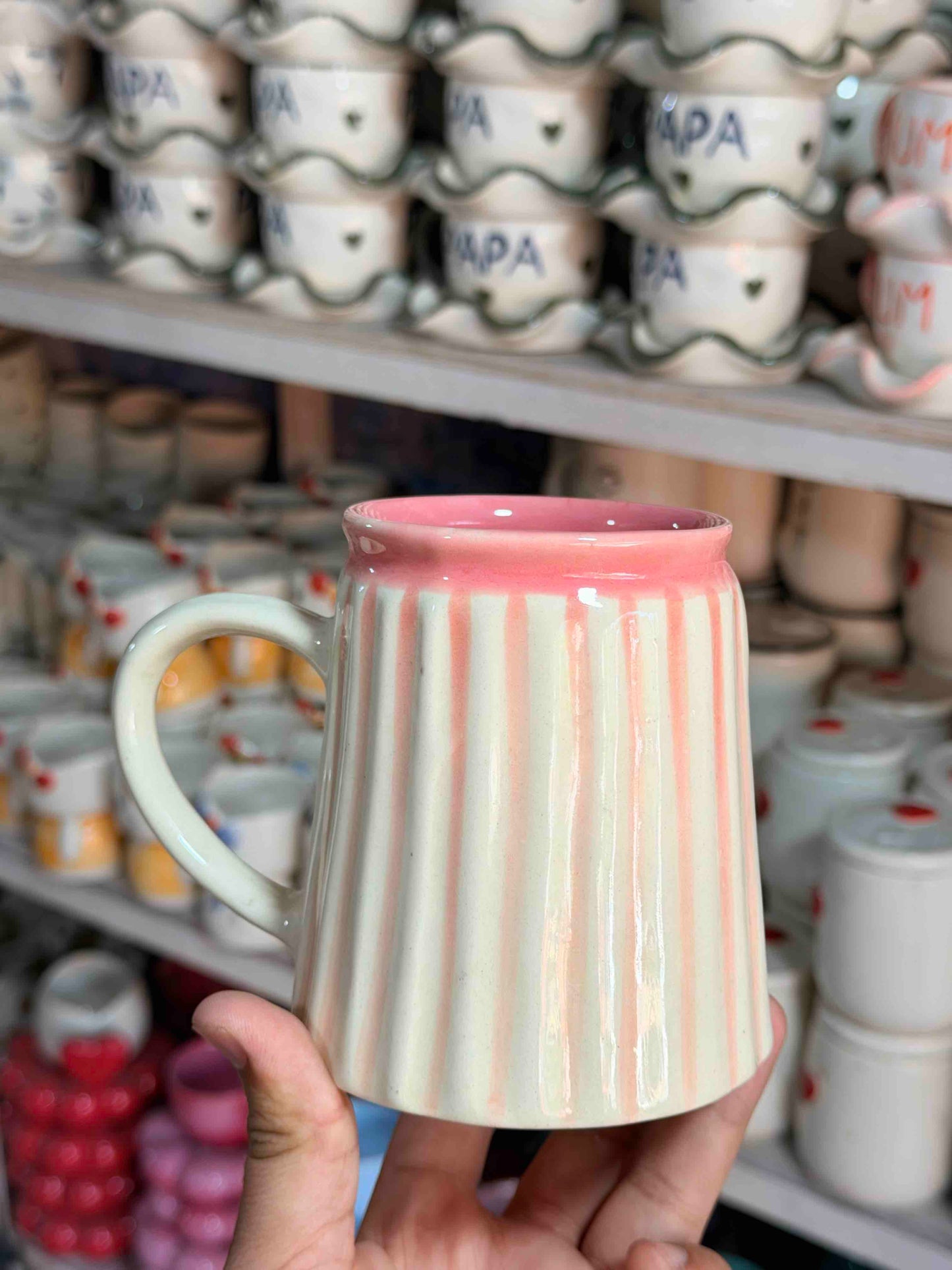 Pink Drip Stripes