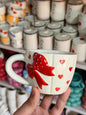 Red Bow & Heart Mug