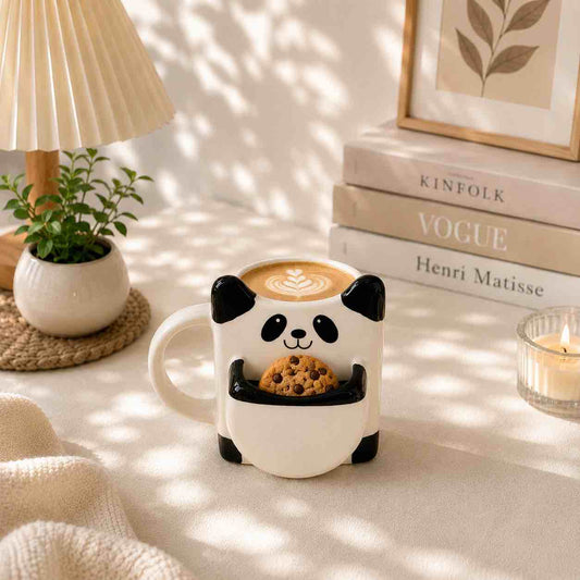 Panda Cookie Holder Mug