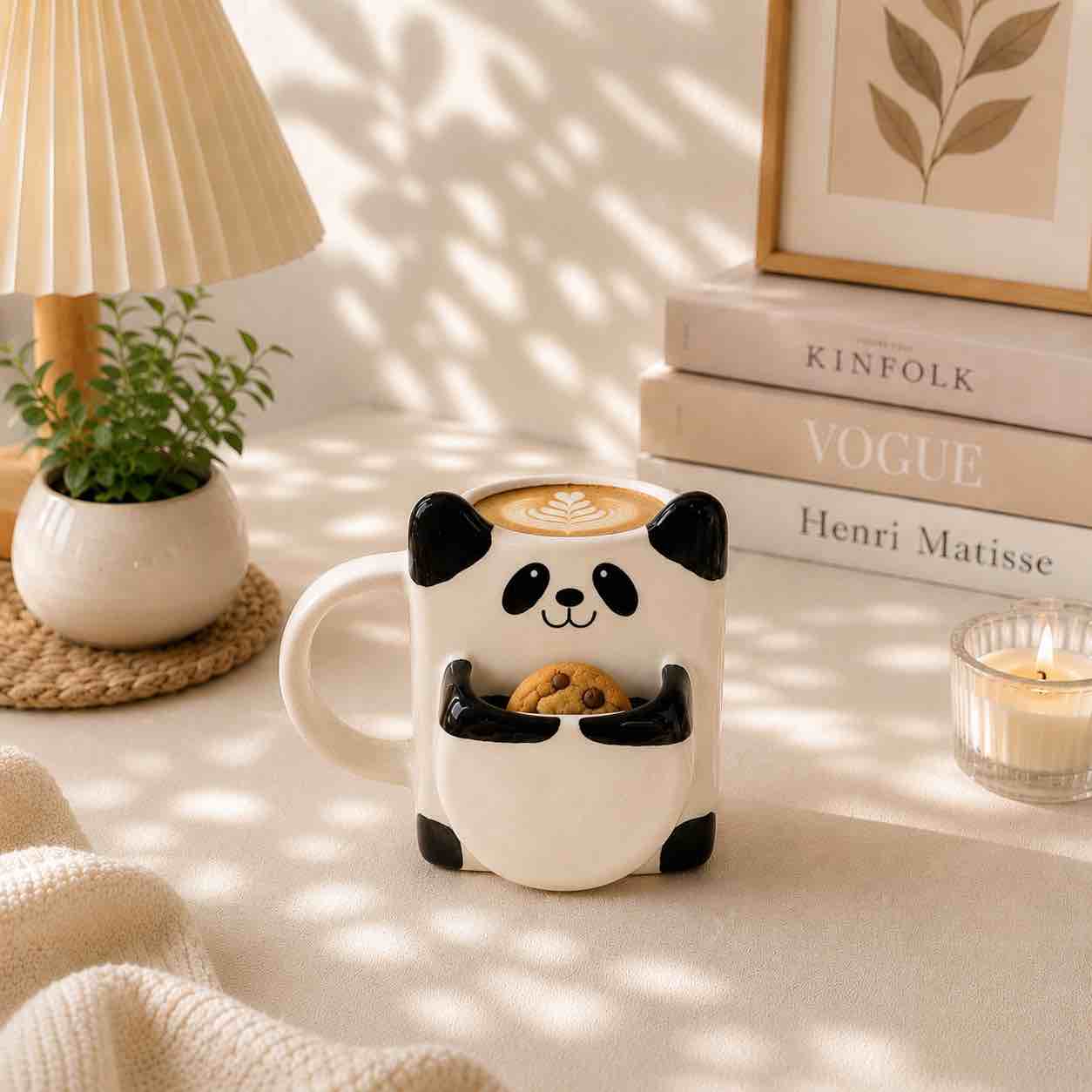 Panda Cookie Holder Mug