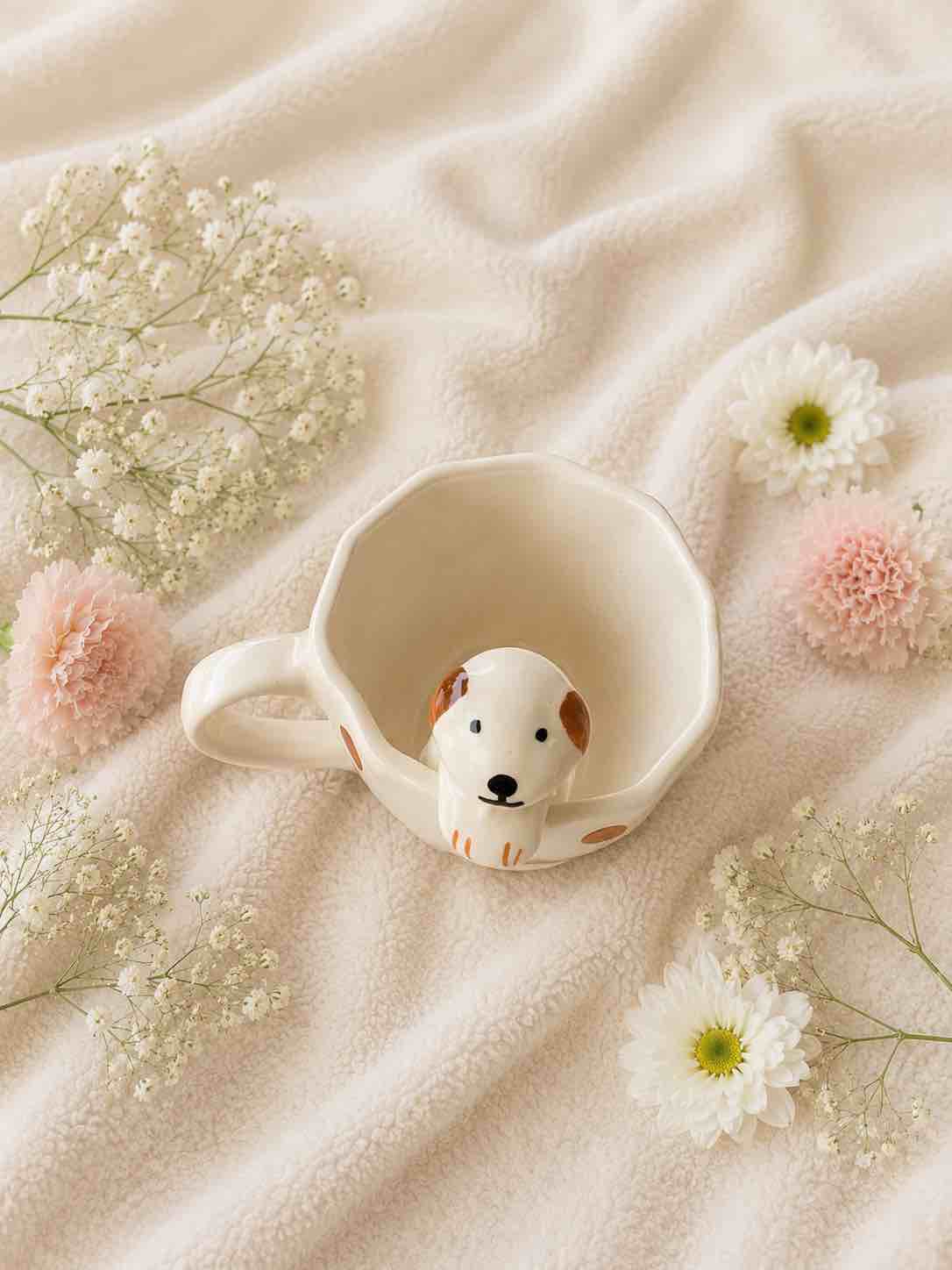 Standing Dog Mug