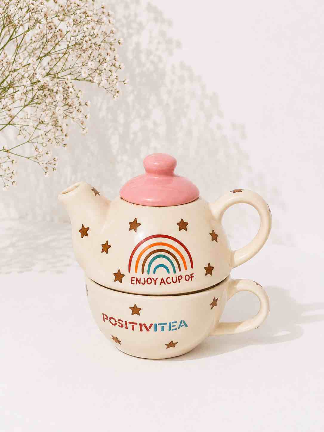 Rainbow Star Teapot