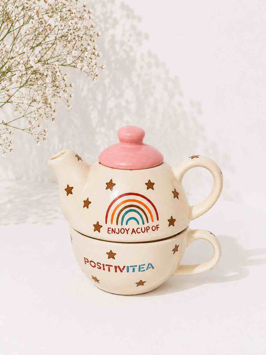 Rainbow Star Teapot