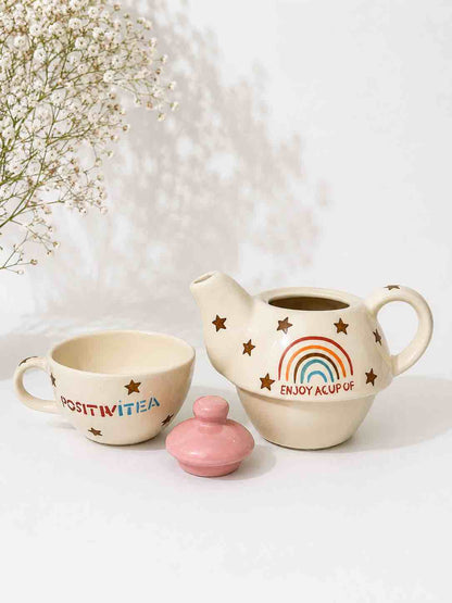 Rainbow Star Teapot