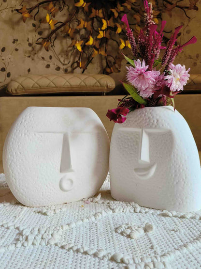 Face Vase Set(2 pcs)