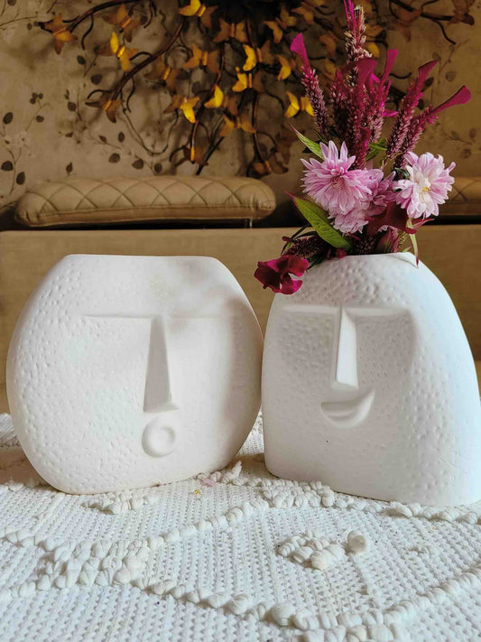 Face Vase Set(2 pcs)