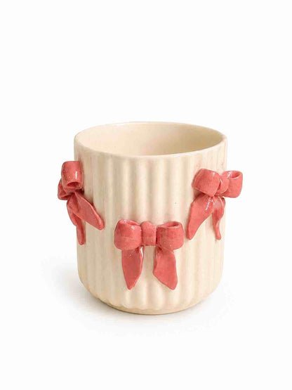 Triple Pink Bow Mug