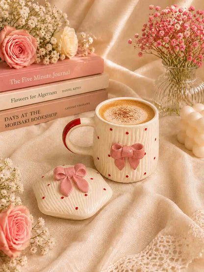 Bow Mushroom Coffee Mug