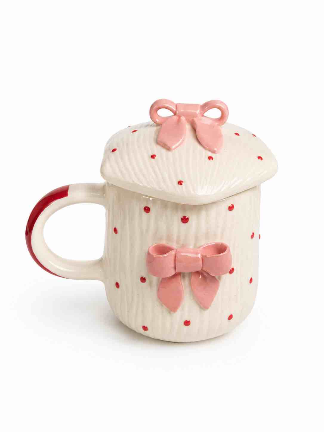 Bow Mushroom Coffee Mug