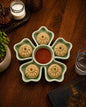 Momo Plate With Dip Katori