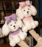 White Dog Fluffy Plush Toy